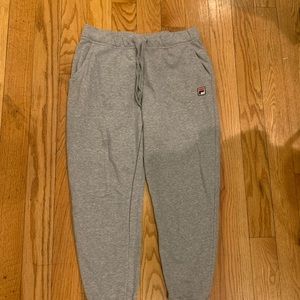 Gray Fila Sweats